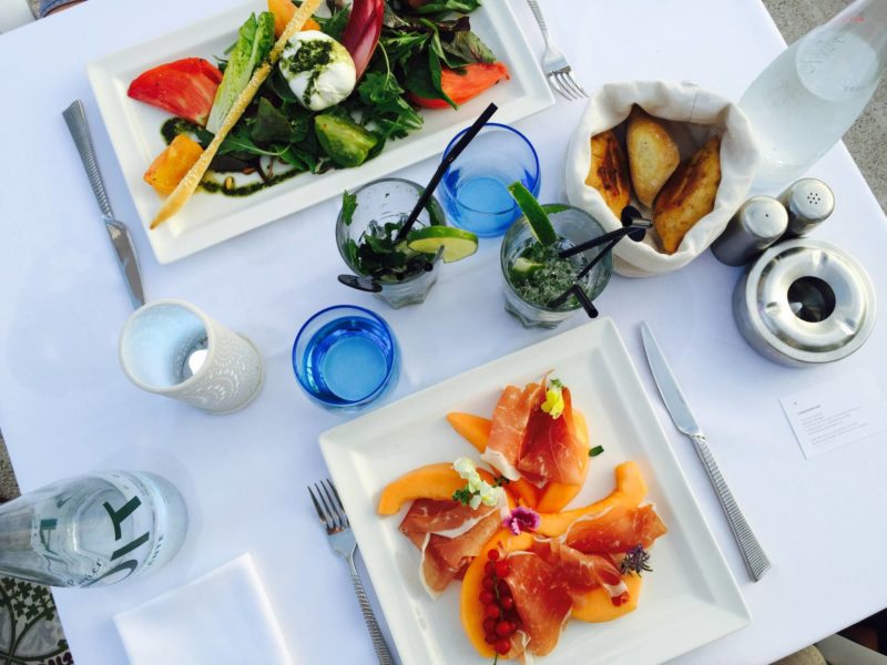 soirée sur la plage Gray d'albion