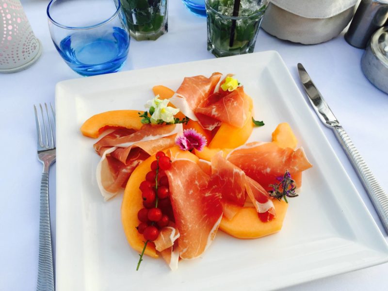 soirée sur la plage Gray d'albion