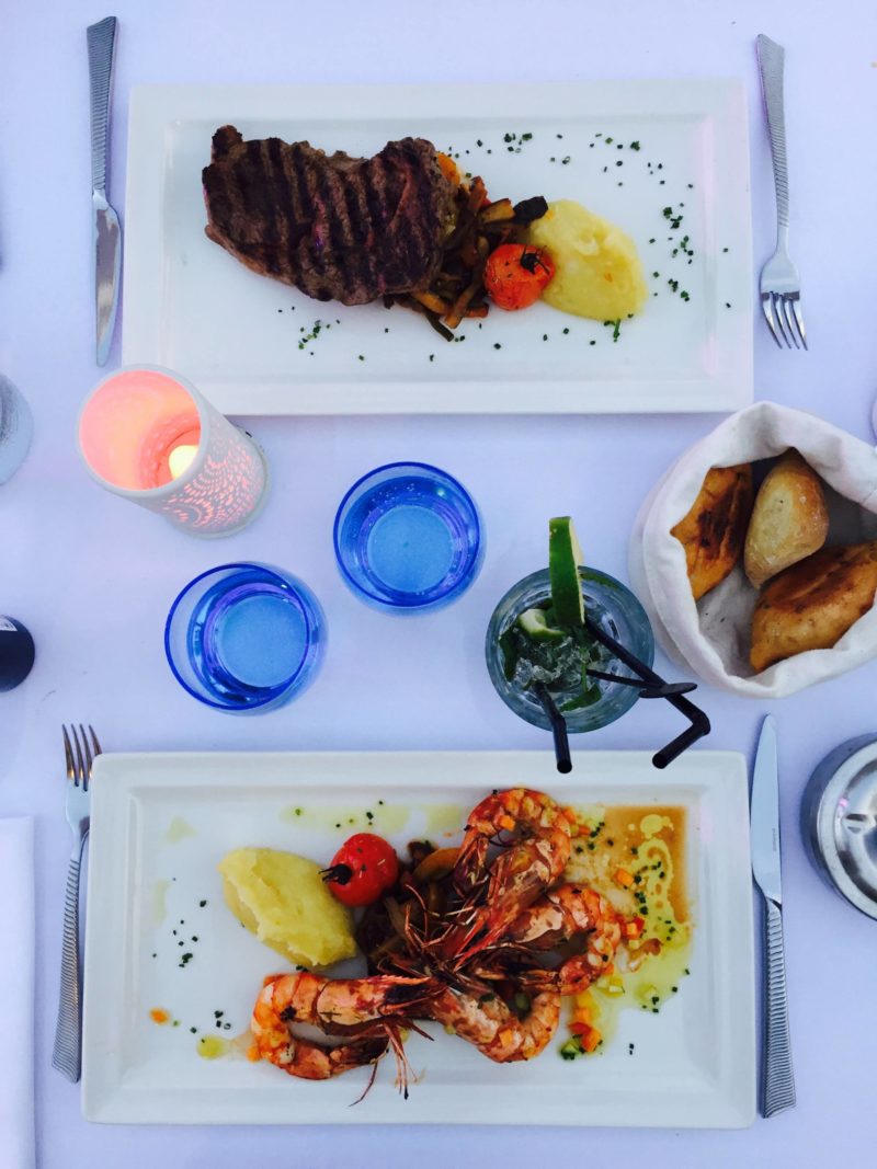 soirée sur la plage Gray d'albion