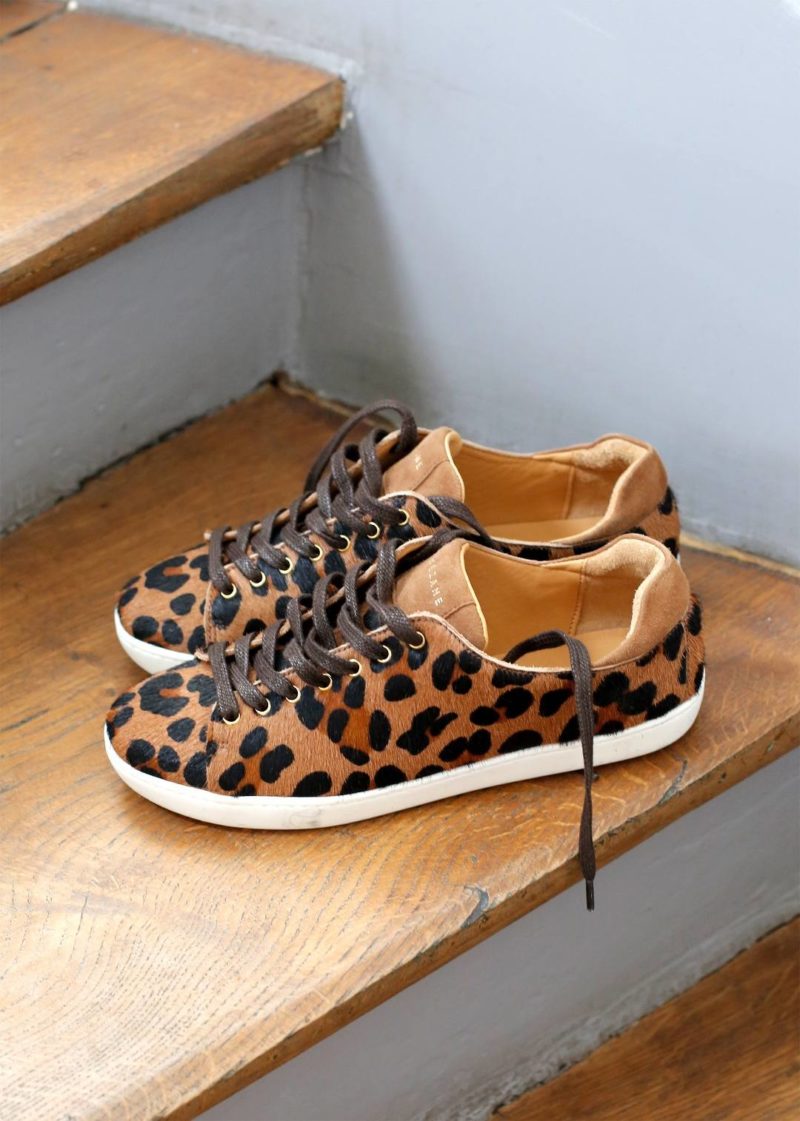 Baskets leopard sezane