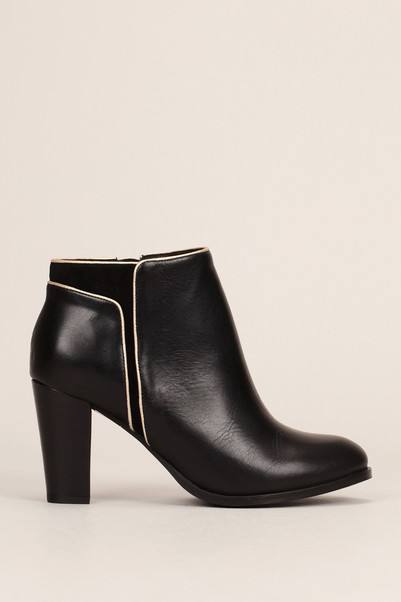 bottines noires cosmoparis