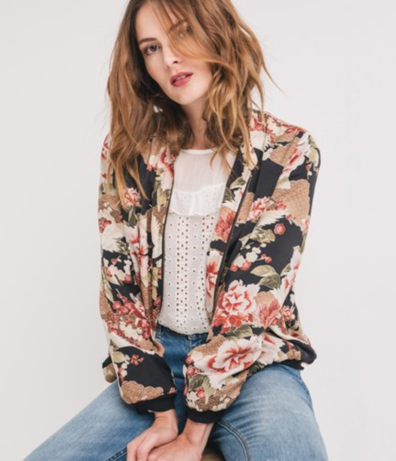 Bombers fleuri promod