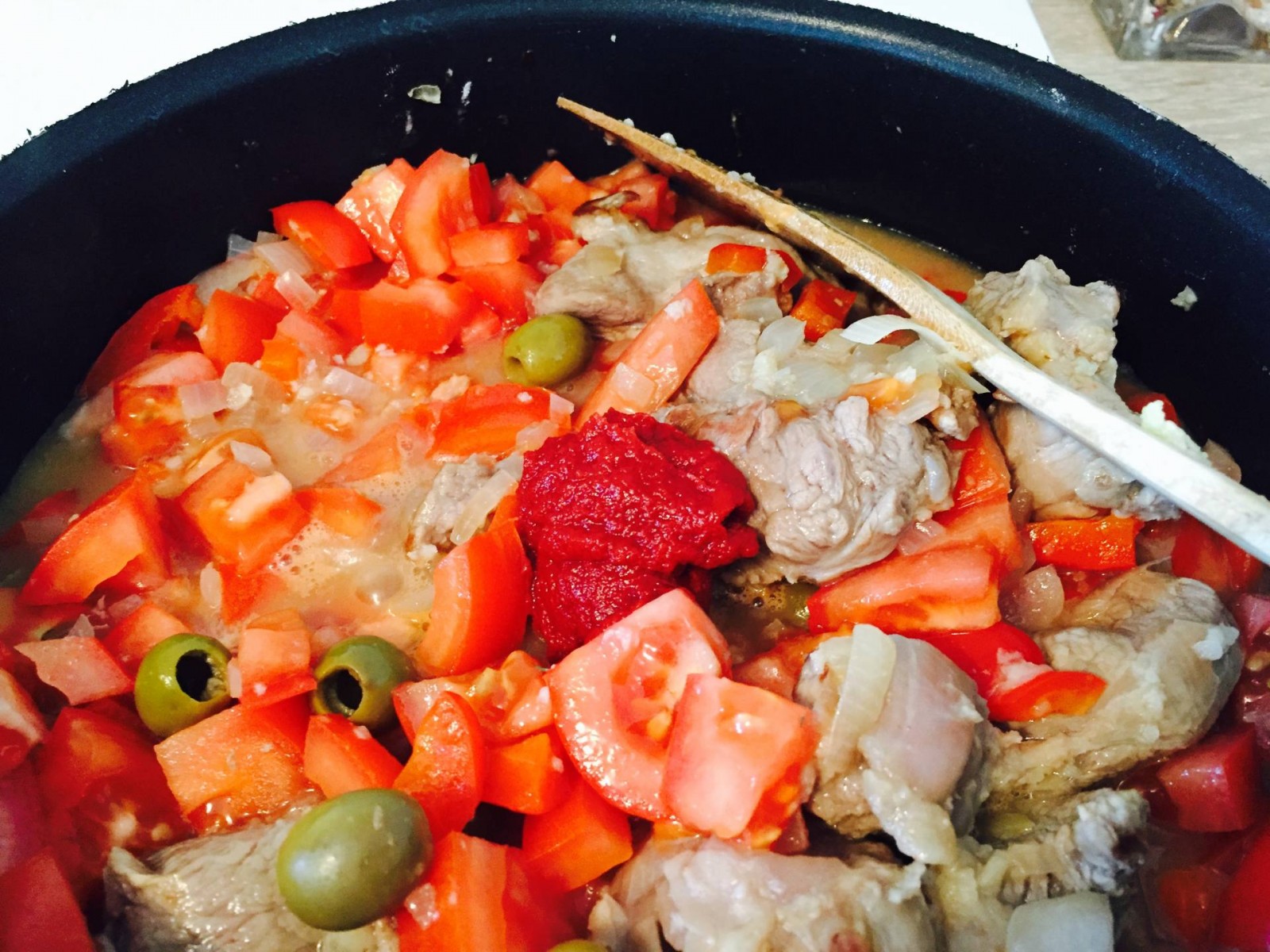 SAUTE DE VEAU A LA PROVENCALE Juste