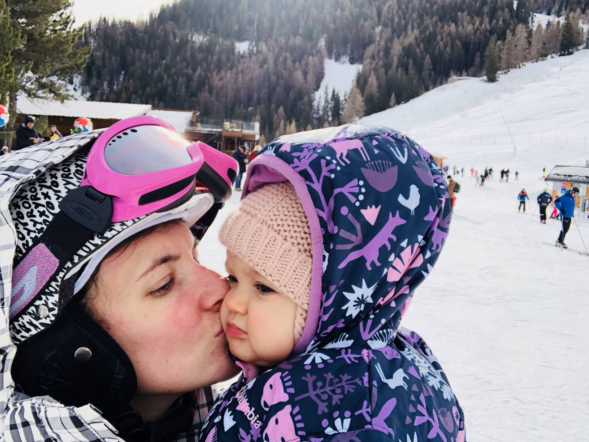 Partir au ski avec un bébé 