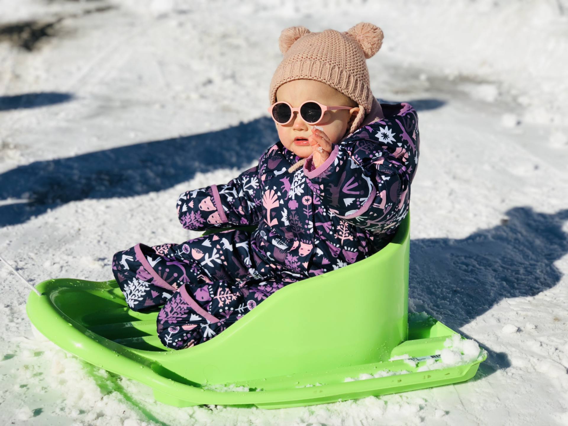 Partir au ski avec un bébé 
