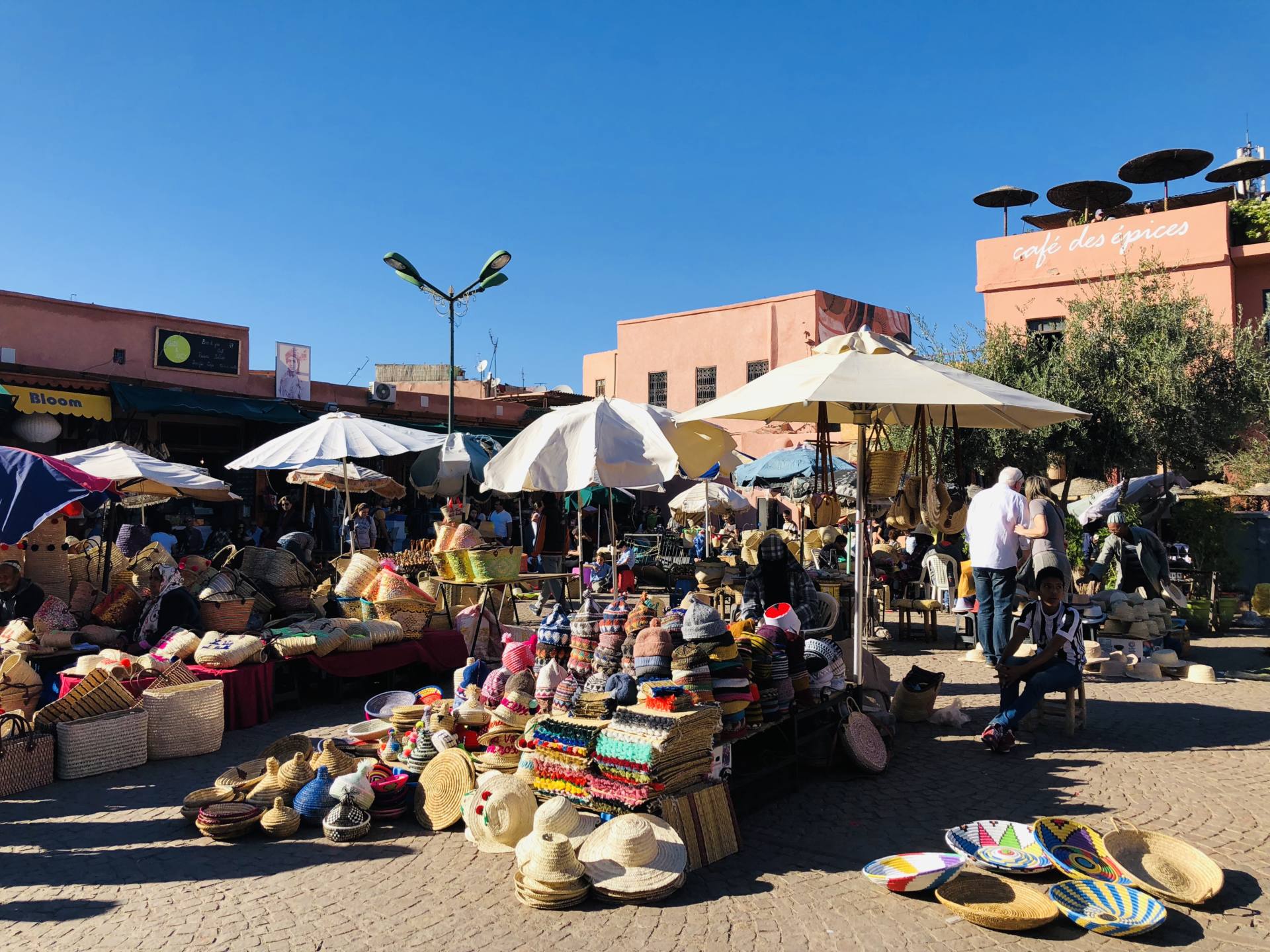 souk marrakech place des épices