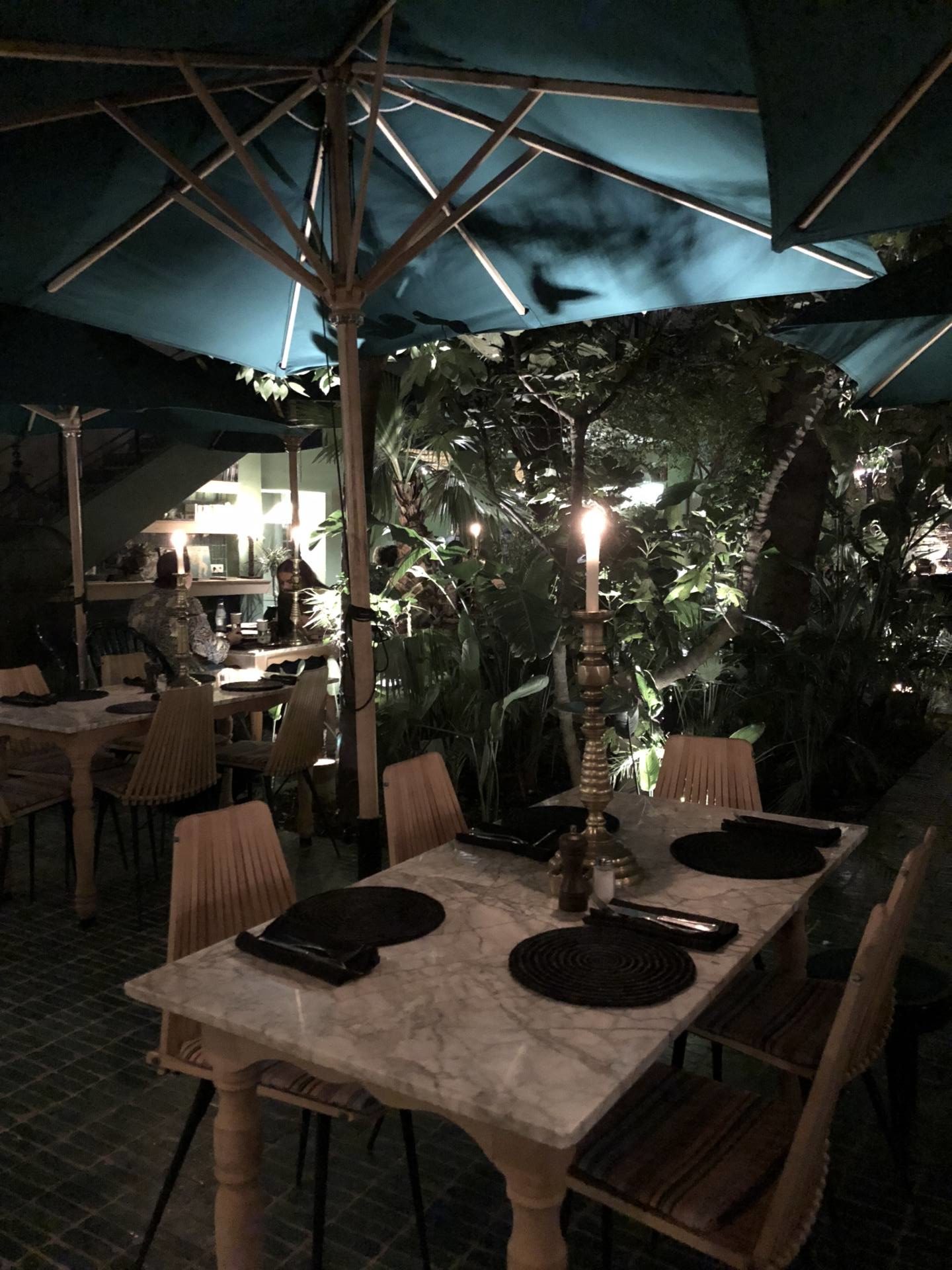 restaurant le jardin marrakech
