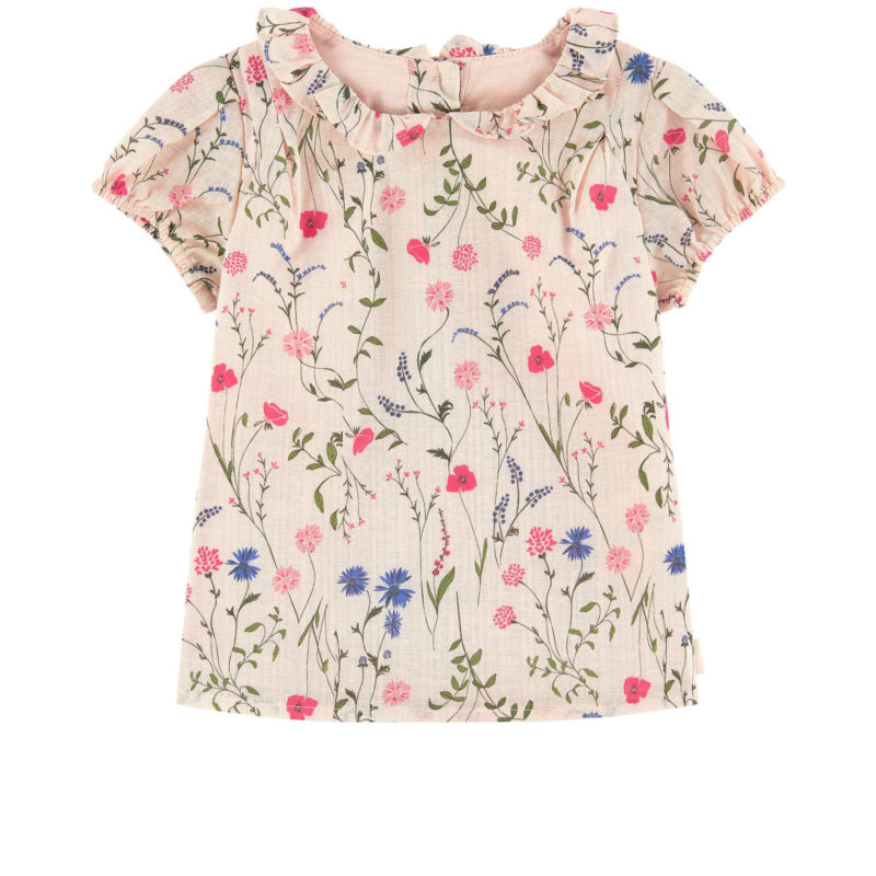 blouse carrément beau fleurs